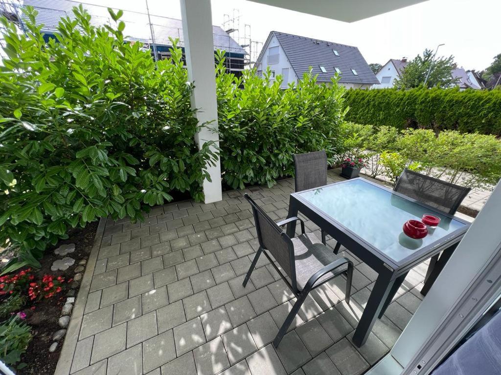 Ferienwohnung Am Strandbad Фрідріхсгафен Екстер'єр фото